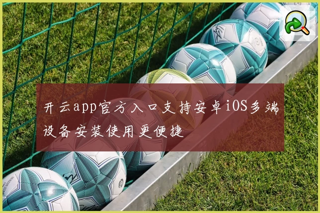 开云app官方入口支持安卓iOS多端设备安装使用更便捷